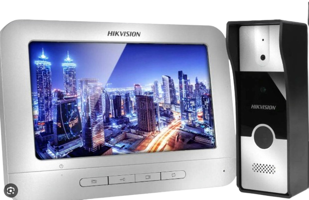 KIT DE VIDEO PORTERO ANÁLOGO HIKVISION. MANOS LIBRES CON PANTALLA LCD A COLOR DE 7" #Hikvision #VideoPortero #Analogo