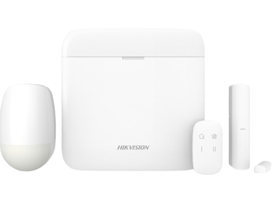 KIT DE PANEL DE ALARMA INALÁMBRICO HIKVISION - AX-PRO. SOPORTA 48 ZONAS / WI-FI Y ETHERNET / INCLUYE BATERÍA DE RESPALDO / COMPATIBLE CON LOS ACCESORIOS AX PRO. COMPATIBLE CON PIRCAM #Hikvision #Ax-Pro #Seguridad #Alarmas