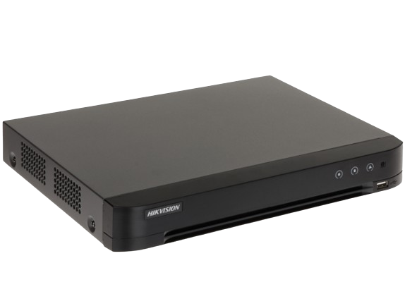 DVR DE 8 CANALES CON RESOLUCIÓN DE 4MP. / 8 CANALES TURBOHD + 4 CANALES IP. 1 BAHÍA DE DISCO DURO HASTA 10TB. AUDIO POR COAXITRON / TECNOLOGÍA ACUSENSE EVITA FALSAS ALARMAS. #Hikvision #seguridad #Panama