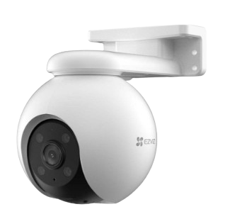 ﻿CÁMARA EZVIZ PT WIFI / (3K) 5MP / VISIÓN 360° / DETECCIÓN HUMANA / DETECCIÓN DE VEHICULO / SIRENA / LUZ PARPADEANTE / COLORES EN OSCURIDAD / MICRO SD / PRESETS / EXTERIOR.﻿