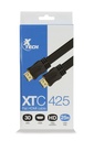 CABLE HDMI PLANO CON CONECTOR MACHO A MACHO DE 7.62 METROS.(25 PIES)