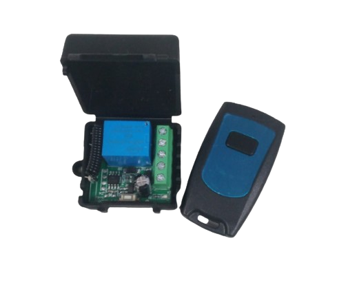 RECEPTOR CON CONTROL REMOTO INALAMBRICO DE 15 A 25 MTS./ FRECUENCIA 433