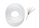 [CAB-017] CABLE DE ALARMA, 4 CONDUCTORES 22AWG, 150MTS, 100% COBRE *SOLIDO*