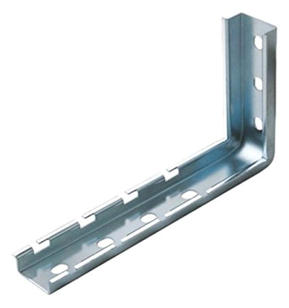 SOPORTE BASE L DE 2U / 4" PARA BANDEJAS DE ESTRUCTURADOS (copia)