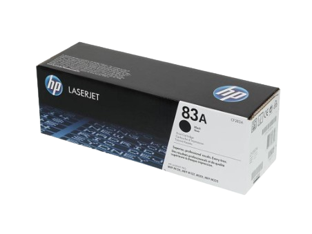 CARTUCHO DE TONER ORIGINAL HP LASER JET 83A NEGRO, CF283A