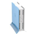SWITCH MIKROTIK - HAP LITE TC - 4 PUERTOS FAST ETHERNET, WI-FI 2.4 GHZ 802.11 B/G/N Y BASE TIPO TORRE.