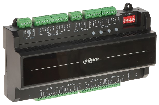 DAHUA DHI-ASC2204B-S - CONTROL DE ACCESO PARA 4 PUERTAS Y 4 LECTORAS. TCP/IP. COMUNICACIÓN RS485 Y WIEGAND / 100,000 USUARIOS / 3,000 HUELLAS Y 500,000 REGISTROS / SOPORTA INTERLOCK, ANTI-PASSBACK, DESBLOQUEO REMOTO / FUNCIÓN WATCHDOG. #DahuaPanama #ControlDeAcceso #DahuaSecurity #ASC2204B #AccesoInteligente #ControlDePuertas #SeguridadDahua #DahuaTecnologia #SeguridadElectrónica #AccesoProfesional #DahuaLatam #ControlDeAccesoDahua #Acceso4Puertas #DahuaDistribuidor #SolucionesDahua