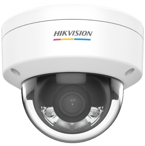 HIKVISION DS-2CD1157G0-LUF - CÁMARA DOMO DE 5MP IP/LENTE 2.8MM / IR 30 METROS / IP67 / IK08. #HikvisionPanamá #CamaraIP #ColorVu #VigilanciaInteligente #Seguridad24horas #CamarasConAudio