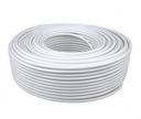 [MGM-CABLE-COAXIAL-100%-POR PIES] CABLE COAXIAL RG6 100% COLOR BLANCO