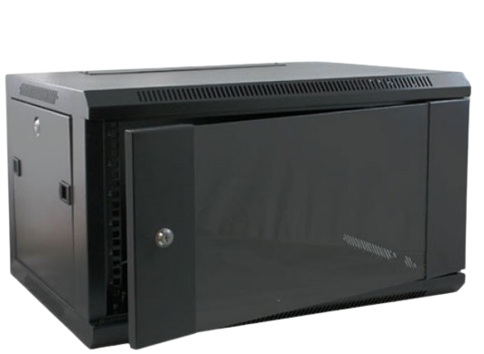 GABINETE DE SEGURIDAD DE 6U. MINI DE MARCA MGM 540x400MM PARA CCTV Y REDES CON APERTURA LATERALES Y OPCIÓN A CERRADURA.