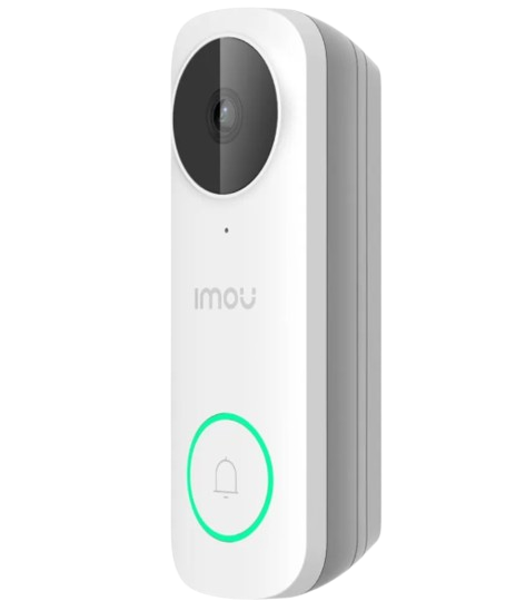 TIMBRE VIDEO IMOU 164° LENTE FISH EYE 1P65 DE 5MP