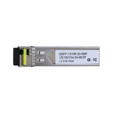 MODULO OPTICO GIGABIT DE FIBRA UNICA MONOMODO GSFP/ PUERTO LC/ ENVIO DE 1550NM Y RECEPCION DE 1310MN/DISTANCIA DE TRANSMISIÓN HASTA 20KM