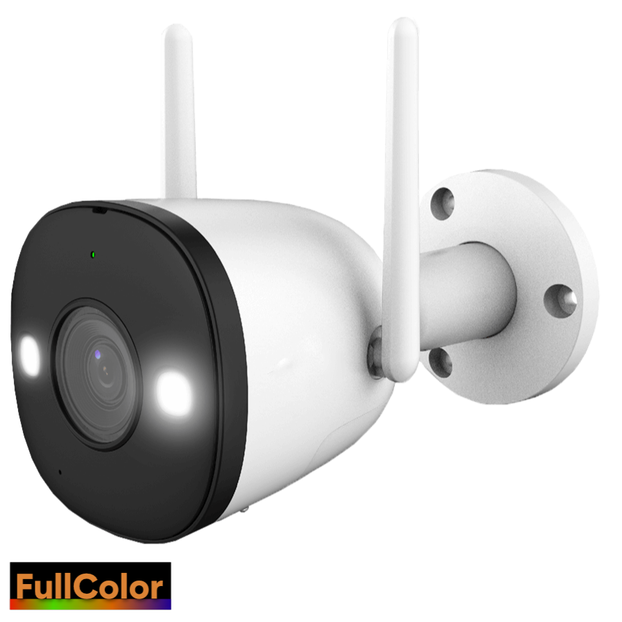 CÁMARA IMOU BULLET DE 2MP. WIFI/ FULL COLOR/AUDIO BIDIRECCIONAL/ IR DE 30 METROS/ DISUACION ACTIVA/ 108 GRADOS/ DETECCION DE HUMANO/MICRO SD HASTA 256GB/ IP67.