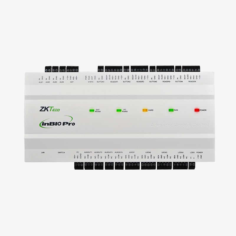 PANEL DE CONTROL DE ACCESO AVANZADO/ 4 PUERTAS/ 20 MIL HUELLAS/PUSH/GREEN LABEL/REQUIERE LICENCIA