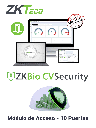 [ZKBIO-CV-AC-P10] LICENCIA VITALICIA PARA 10 PUERTAS EN CONTROL DE ACCESO BIOCVSECURITY/HASTA 30,000 USUARIOS/200 DEPARTAMENTOS/200 AREAS