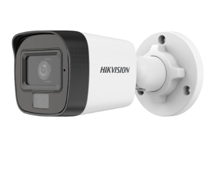 CAMARA BULLET HIKVISION DE 2MP /LENTE 2.8MM/DUAL LIGHT/IR EXIR 30 METROS + 20 METROS LUZ BLANCA/MICRÓFONO INTEGRADO/ IP67