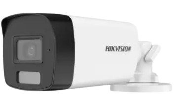 CÁMARA BULLET HIKVISION DE 2MP. CON 40 METROS DE IR & LENTE DE 2.8mm/ DUAL LIGHT/ IP67.