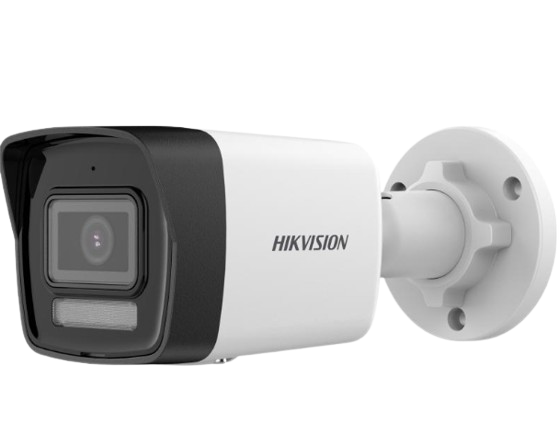 CÁMARA IP. BULLET DE 6 MP. [DUAL LIGHT] LENTE 2.8 mm / 30 MTS IR + 30 MTS LUZ BLANCA / MICRÓFONO INTEGRADO / ACUSENSE LITE  EXTERIOR IP67 / H.265 / POE / ONVIF. MICRO SD. #Hikvision #Proyectos #Seguridad #LoNuevo