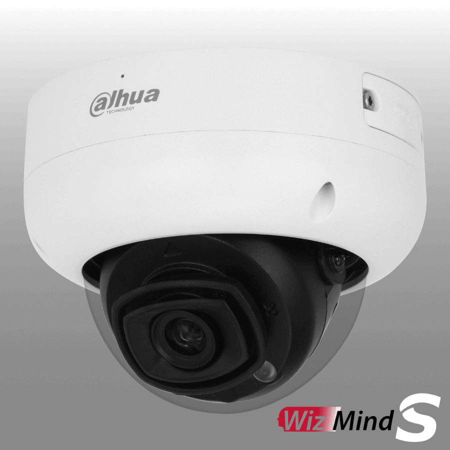 DAHUA DH-IPC-HDBW5541RN-ASE - CÁMARA IP. DOMO DAHUA DE 5MP. LENTE DE 2.8 mm/ ∢ 102°/ IR 50 Mts. IA Wiz Mind/ DETECCIÓN FACIAL/ PROTECCIÓN PERIMETRAL/ CONTEO DE PERSONAS/ STARLIGHT/ e Poe / WDR/ H.265+/ IP67/ IK10/ E&S ALARMA/ E&S AUDIO. #Dahua #CámaraIP #Videovigilancia #Seguridad #CámaraDomo #5MP #WizMind #DHIPCHDBW5541RASE