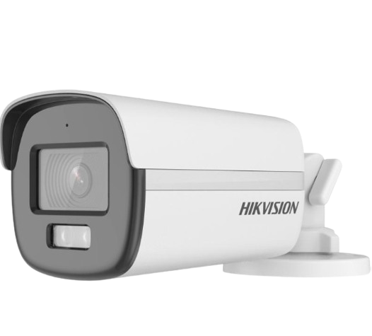 HIKVISION DS-2CE12KF0T-LFS - CÁMARA ANÁLOGA BULLET DE 5MP. (3K). LENTE 2.8 MM / MICRÓFONO INTEGRADO / IMAGEN A COLOR 24/7 (COLORVU) / LUZ BLANCA 40 MTS / EXTERIOR IP67 / DWDR / 4 TECNOLOGÍAS / METAL. #HikvisionPanamá #CamaraHikvision4K #DS2CE12KF0TLFS #CCTVPanama #SeguridadElectrónica #TecnologíaDeVigilancia #HikvisionDistribuidor #CamaraBullet4K #HikvisionPro #CamaraConAudio