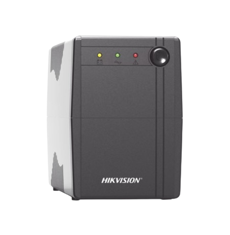 HIKVISION DS-UPS600-X - UPS DE 600VA / 360 Watts. HIKVISION. PROTECCIÓN CONTRA SOBRE CARGA Y DESCARGA / ENTRADA Y SALIDA 120V. AC. / 6 TOMAS NEMA 5-15R          (4 CON RESPALDO Y 2 SIN RESPALDO). #Hikvision #Lonuevo #Ups #Protección