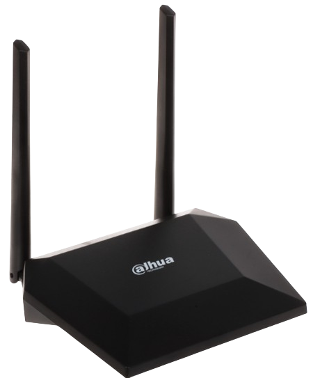 ROUTER INALAMBRICO N300 / 2 × ANTENA / IEEE 802.11B/G/N / 1 × WAN PORT AND 3 × LAN PORTS / COLOR NEGRO.