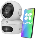 EZVIZ CS-H7C - CÁMARA MINI PT. WIFI DOBLE LENTE CON ROTACIÓN HORIZONTAL Y VERTICAL. RESOLUCIÓN (2K) 4MP. EZVIZ. AUDIO BIDIRECCIONAL CON DETECCIÓN HUMANA VISIÓN A COLORES / USO INTERIOR. #EZVIZ #CámaraWiFi #SeguridadInteligente #TecnologíaAvanzada