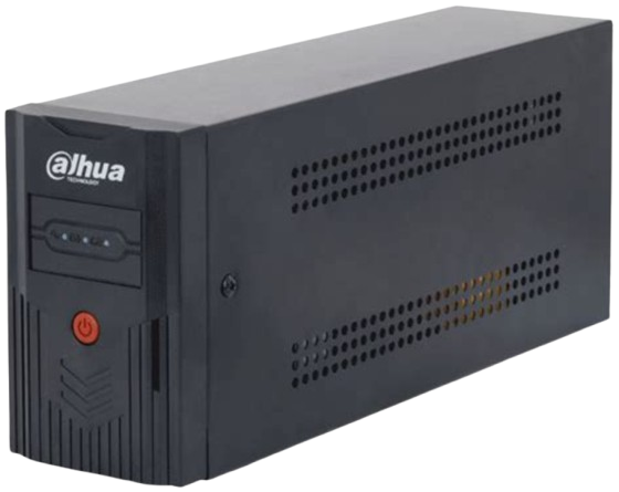DAHUA DH-PFM350-360-A - UPS LINEA INTERACTIVA DE 600VA/360W. 2 SALIDAS NEMA 5-15R / 110V 50/60HZ 8A MAX / COLOR NEGRO. #Dahua #UPS #DahuaUPS #DHPFM350360A #ProtecciónEléctrica #EstabilizadorDeVoltaje #RespaldoDeEnergía