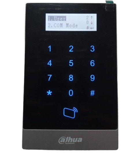 TECLADO TOUCH PARA CONTROL DE ACCESO CON PANTALLA LCD/ LECTOR DE TARJETA ID/ STAND ALONE/ 30,000 USUARIOS/ 150,000 REGISTROS / DESBLOQUEO CON PASSWORD O TARJETAS/ TCP/IP/RS-485 Y WIEGAND