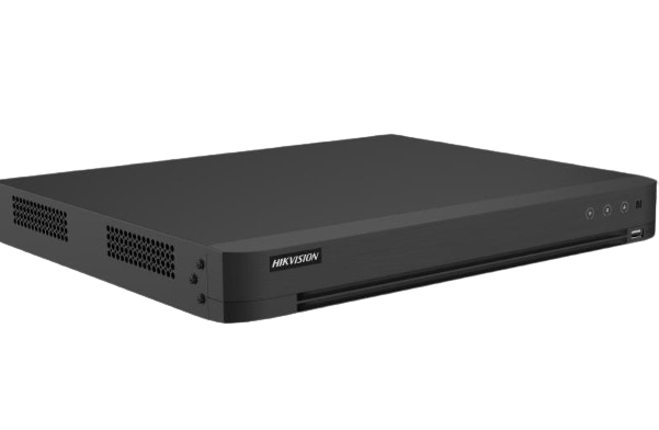 DVR DE 16CH. 5MP. HIKVISION AUDIO DE DOS VÍAS POR COAXITRON / RECONOCIMIENTO FACIAL / ACUSENSE / 2 BAHÍAS DE DISCO DURO.  #GrabadorTurboHD #VigilanciaInteligente #SeguridadAI #HikvisionTecnología