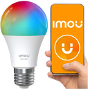 [IOT-CL1B-5-E26-US] IMOU IOT-CL1B-5-E26-US BOMBILLA INTELIGENTE MULTICOLOR IMOU CON APLICACIÓN DE CONTROL REMOTO RGBCW WIFI QUE CAMBIA DE COLOR, BOMBILLAS LED DE VARIAS ESCENAS, COMPATIBLE CON HORARIOS DE ALEXA, 15000H, ULTRA LARGA, PAQUETE. #Imou #Colores #Wifi