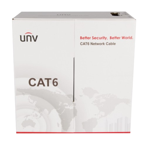 UNIVIEW UN-CAB-LC3100B-IN - CABLE O BOBINA CAT. 6-100% DE MARCA UNIVIEW. #UniviewCat6 #CableRedUTP #SolucionesDeConectividad #TecnologíaEnRedes #InstalacionesDeRed #CableadoEstructurado #AltaVelocidadDeDatos