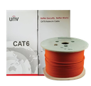 [UN-CAB-LC3100A-E-IN] UNIVIEW UN-CAB-LC3100A-E-IN - CABLE UTP CAT6. 100% COBRE / FORRO PVC COLOR NARANJA / 4 PARES CALIBRE 24 AWG / USO INTERIOR / ESPECIAL PARA INSTALACIONES SEGURIDAD DE CCTV, VIDEO, DATOS, REDES & ETHERNET / CERTIFICACIÓN UL. BOBINA 1000 PIES / 305 METROS. #UNIVIEW #CableCat6 #Redes #UTPCable #InfraestructuraTI #Conectividad #Tecnología #Networking