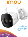 [IPC-S3EN-3M0WE-IMOU] CAMARA IP BULLET WIFI DE 3MP/ FULL COLOR/ CON IMOU SENSE/ VISION NOCTURNA INTELIGENTE/ AUDIO BIDIRECCIONAL/ DISUASION ACTIVA/ 108º DE VISION / IR 30 M/IP67 Y RANURA MICROSD