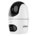 CAMARA PARA INTERIOR DAHUA DOBLE LENTE 3+3MPX / DETECCION DE MASCOTAS / ALARMA DE SONIDO Y LUCES / MICROSD / LLAMADA PROACTIVA CON UN SOLO CLIC / BLUETOOTH / DETECCION HUMANA IA Y SEGUIMIENTO AUTOMATICO