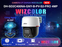 CAMARA IP WIZCOLOR DE 4MP PT / WIZSENSE / PROTECCION PERIMETRAL/ AUDIO BIDIRECCIONAL /SEGUIMIENTO AUTOMATICO/IP66