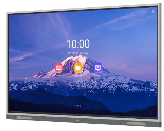 1 PANTALLA INTERACTIVA UNV MW3565-U-E 65 PULGADAS / DLED / RK3588 4-CORE A76 (2.4G)/ 4-CORE A55 (1.8G) / ANDROID 12.0 / 3 HDMI ENTRADA 4K / 1 SALIDA HDMI 4/ E/S AUDIO / 2 RJ45 10M/100M/1000M / 1 RS232 / 3 USB 3.0/ 1 USB TYPE C / 1 USB TYPE B / 2 SPEAKER / WI-FI6 / WI-FI5 MÓDULO DUAL / SOPORTA 5G/2.4G