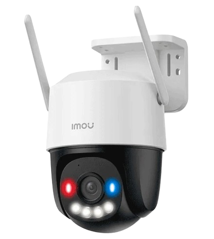 1 IMOU IPC-K7FN-5H0WE-IMOU - CÁMARA IP PT DE 5 MP WIFI FULL COLOR DISUASIÓN ACTIVA LUCES ROJO-AZUL AUDIO 2 VÍAS 30 METROS VISIÓN NOCTURNA SIRENA DE 110 DB SMART TRACKING RANURA PARA MICRO SD.