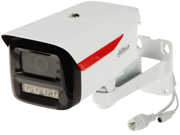 DAHUA DH-IPC-HFW2449M-SB-PRO - CÁMARA IP. BULLET DE 4MP / WIZ COLOR / WIZSENSE / EQUIPADA CON IA / SMD PLUS / LENTE DE 3.6 MM / MICRÓFONO INTEGRADO / IR DE 50 Mts. / PROTECCIÓN PERIMETRAL / RANURA MICROSD, WDR REAL DE 120 DB Y POE. CERTIFICACIÓN IP67. #Dahua #CámarasIP #FullColor24_7 #DH_IPC_HFW2449M_SB_PRO