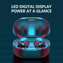 AURICULARES INALAMBRICOS CON PANTALLA LED DIGITAL INTELIGENTE-BATERIA DE LITIO RECARGABLE / CANCELACION DE RUIDO / DISEÑO DE ATRAS SEMIABIERTO/ CARGA USB TIPO C /