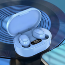 MGM MGM-AURICULARES-INALÁMBRICO-CELESTE - AURICULARES INALÁMBRICOS CON PANTALLA LED DIGITAL INTELIGENTE-BATERÍA DE LITIO RECARGABLE / CANCELACIÓN DE RUIDO / DISEÑO DE ATRAS SEMIABIERTO / CARGA USB TIPO C / COLOR CELESTE / IDEAL PARA FITNESS Y USO DIARIO / AURICULARES DEPORTIVOS / DISEÑO DE AURICULARES MODERNOS / AURICULARES RECARGABLES. #LectorDeTarjetasUSB #MGMTech #AccesoriosMGM #MicroSDReader #SDReader #LectorMGM
