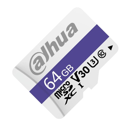 DAHUA DHI-TF-C100/64GB - MEMORIA MICRO SD DE 64 GB UHS-I / C10/U3/V30/ VELOCIDAD DE LECTURA 95 MB/S/ VELOCIDAD DE ESCRITURA DE 30 MB/S. #Dahua #MemoriaDahua #TarjetaMicroSD64GB #TF64Dahua #DahuaStorage #SeguridadDigital