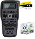 ETIQUETADORA TERMICA PORTÁTIL MARKDOMAIN E1000-DOBLE ALIMENTACION, COMPATIBLE CON BROTHER / INCLUYE USB Y CINTA