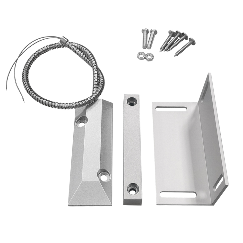 CONTACTO MAGNETICOS METALICO PARA PUERTAS ENRROLLABLES INCLUYE BASE L