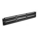 ﻿PATCH PANEL DE 48 PUERTOS / CAT 5 . 2U﻿