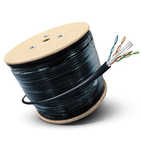 CABLE 100% COBRE CAT 5E COLOR BLANCO POR PIES