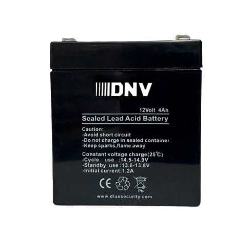 DNV MGM-BAT-4AH - BATERIA 12V. DC 4 AMPERIOS. #Bateria12V4Ah #DNVBateria #MGMTechnologies #RespaldoEnergia #SeguridadElectrónica #ControlDeAcceso #CCTVPower #BateriaUPS #EnergiaContinuaySegura #BateriaMGM