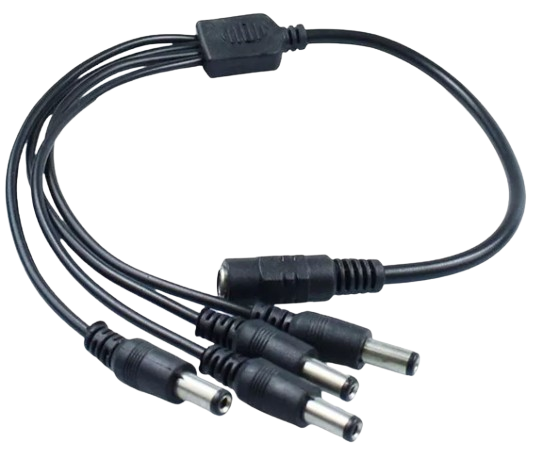 DIVISOR / SPLITTER DE 4 SALIDAS MARCA MGM. #MGM #DivisorVideoAnalógico #CámarasSeguridad