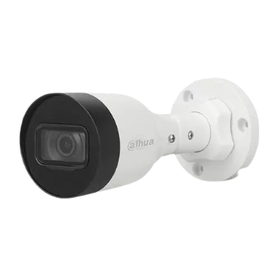 CÁMARA IP BULLET DAHUA DE 2MP. LENTE DE 2.8mm/ 102° GRADOS DE APERTURA/ H.264+ & H.265+/ IR DE 30 METROS/ IP67/ POE/ DWDR.