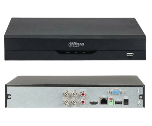 DAHUA DH-XVR5104HS-I3 - DVR O XVR DE 5MP. LITE CON WIZSENSE. SOPORTA 4 CANALES + 2 IP O HASTA 6 CANALES IP. RECONOCIMIENTO FACIAL Y PROTECCIÓN PERIMETRAL EN 1 CANAL, INCLUYE SMD PLUS, CODIFICACIÓN H.265+, Y FUNCIONES PARA IOT & POS. 1 PUERTO SATA #Dahua #SmartNetworking #IA